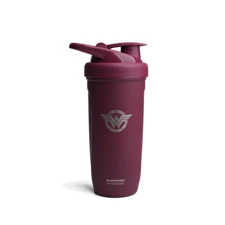 SMARTSHAKE Reforce Stainless Steel Wonder Woman 900ml - Shaker dla kobiet