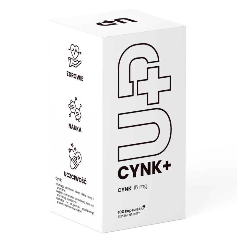 UP Health Pharma Cynk+ 100 kaps - Cynk na odporność