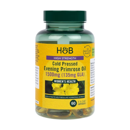 Holland & Barrett Evening Primrose Oil 1500mg 60kaps - Olej z Wiesiołka