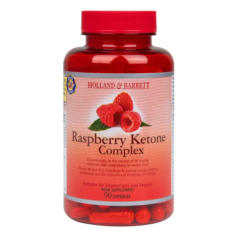 Holland & Barrett Raspberry Ketone Complex 90 kaps - wsparcie odchudzania