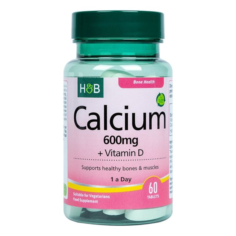 Holland & Barrett Calcium + Vitamin D - Wapń i Witamina D dla mocnych kości