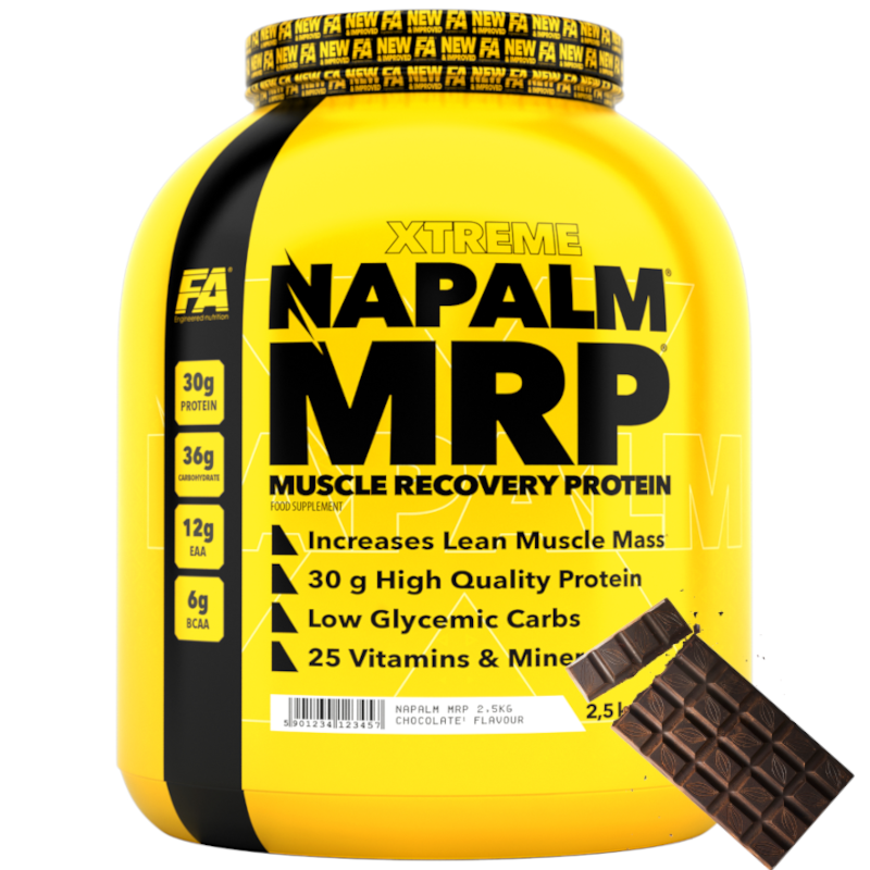 Fitness Authority Napalm MRP 2500g - Gainer na Masę