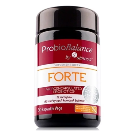 Aliness ProbioBalance Forte 60mld - Probiotyk na Jelita i Odporność