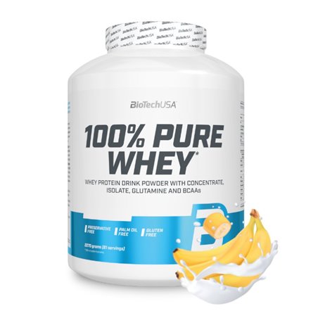 Odżywka białkowa BioTechUSA 100% Pure Whey 2,27kg