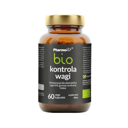 Pharmovit Kontrola Wagi Bio 60 kapsułek - Naturalne Wsparcie Odchudzania
