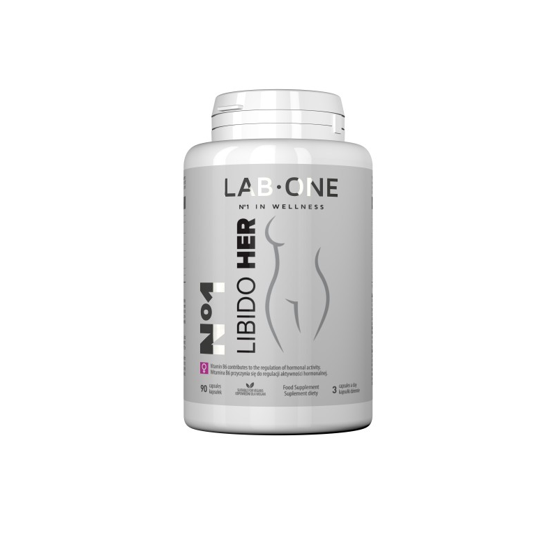 Lab One N°1 Libido HER 90 kaps - Wsparcie Libido dla Kobiet