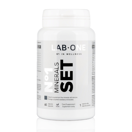 Lab One N°1 Minerals SET - Kompleks Minerałów dla Zdrowia | Biotechsklep.pl