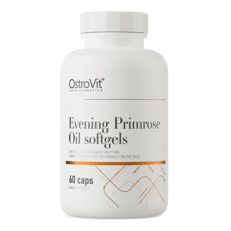 OstroVit Evening Primrose Oil 60 kaps. - Olej z Wiesiołka na zdrowie i urodę