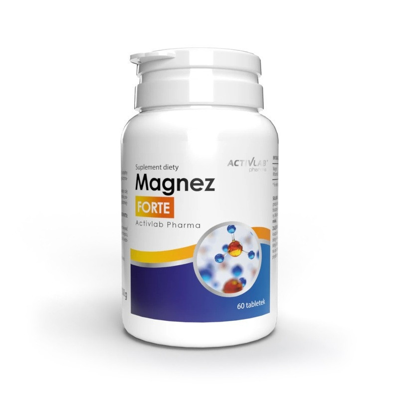 Activlab Magnez FORTE 60 tab - Magnez i Witamina B6
