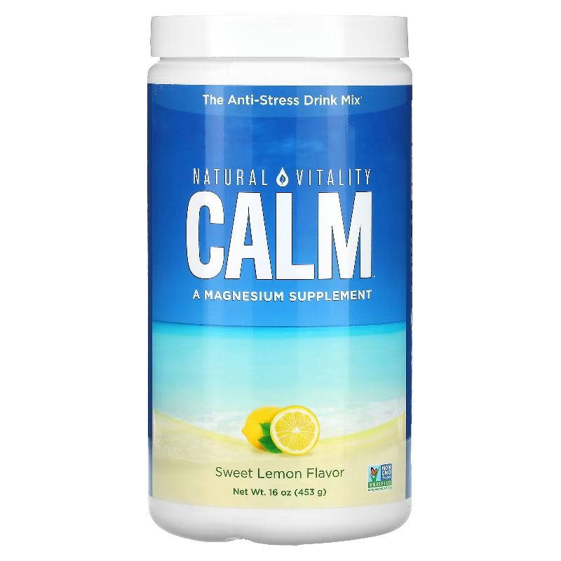 Natural Vitality Calm - Magnez w Proszku 453g