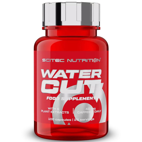 Scitec Nutrition Water Cut 100 kaps - spalacz tłuszczu i redukcja wody