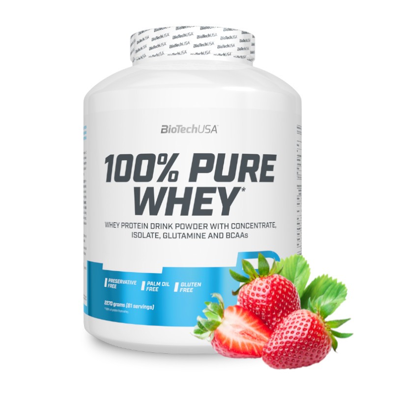 Odżywka białkowa BioTechUSA 100% Pure Whey 2,27kg
