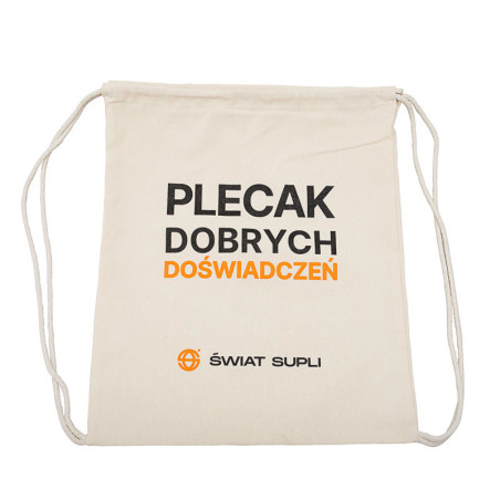 Świat Supli Plecak Dobrych Doświadczeń 220g - Torba Sportowa, Plecak