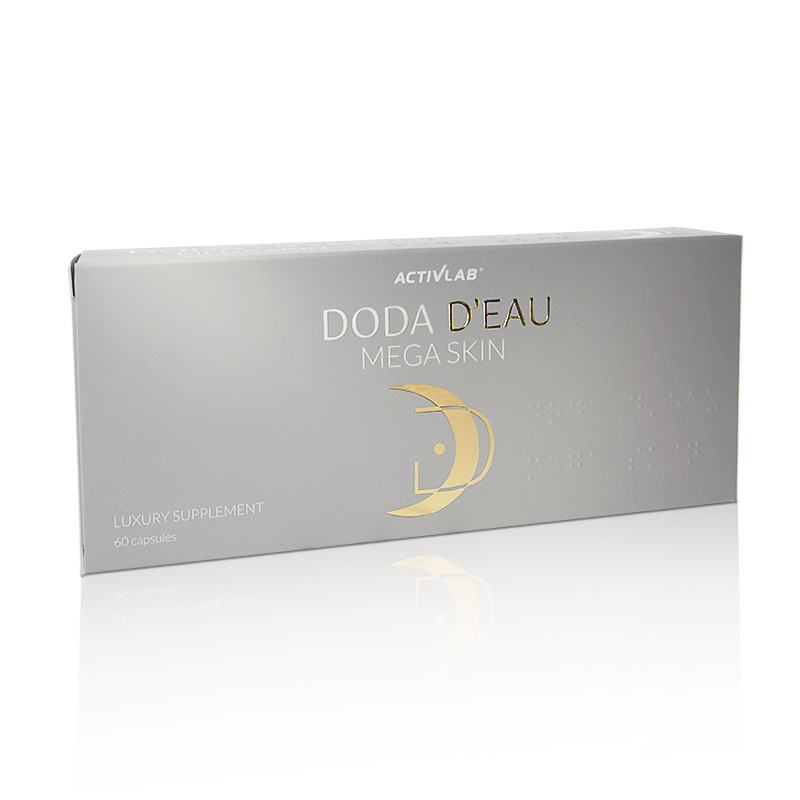 Activlab DODA D'EAU Mega Skin 60kaps - Olej z Wiesiołka na Skórę