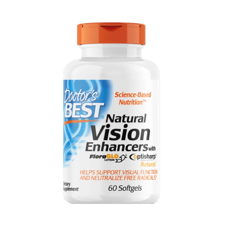 Doctor's Best Natural Vision Enhancers - Suplement na wzrok