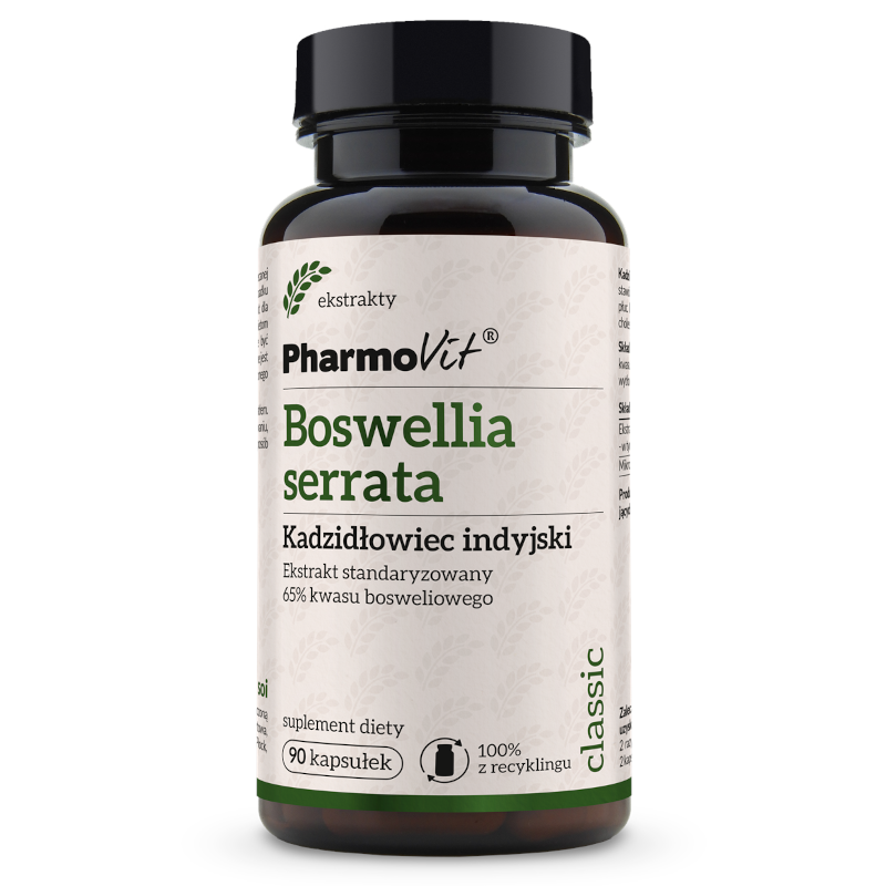 Pharmovit Boswellia 65% 90 kaps - wsparcie dla stawów i odporności