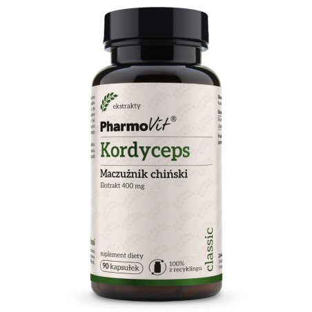 Pharmovit Kordyceps 400mg 90 kaps - Wsparcie Odporności