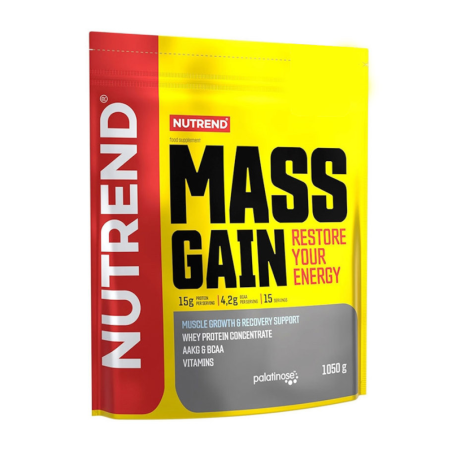 NUTREND Mass Gain 1050g - Gainer na masę mięśniową