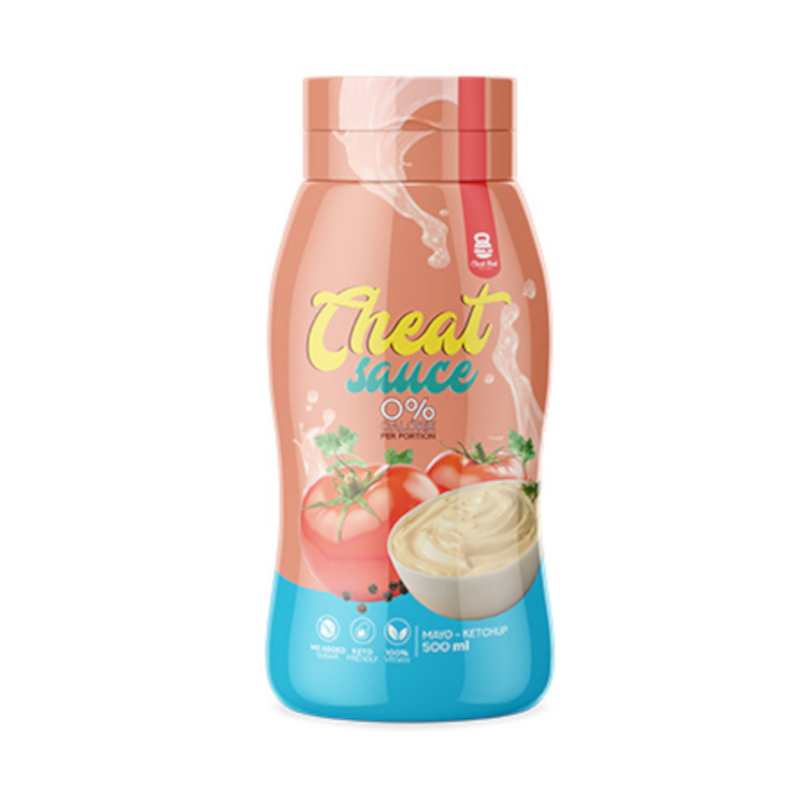Cheat Meal Nutrition Sos 0% Mayo Ketchup 500ml - Niskokaloryczny Sos