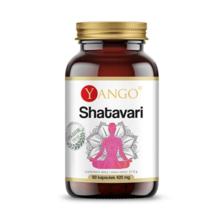 Yango Shatavari 90 kaps. - Wsparcie Kobiecej Kondycji
