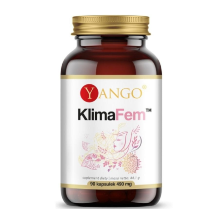 Yango Klima Fem 90 kaps - Naturalne wsparcie w menopauzie
