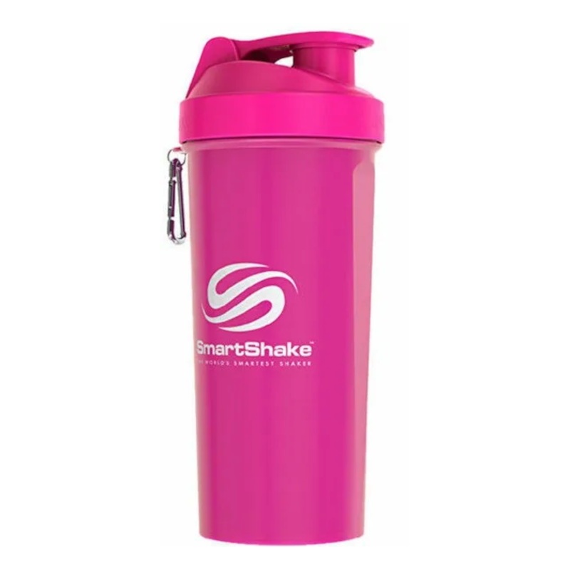 SMARTSHAKE Shake Lite 1000ml Neon Pink - Shaker na białko i odżywki