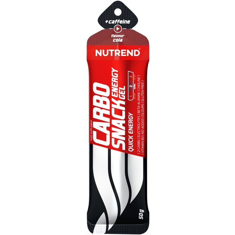 NUTREND Carbosnack + Caffeine 50g - Żel Energetyczny z Kofeiną