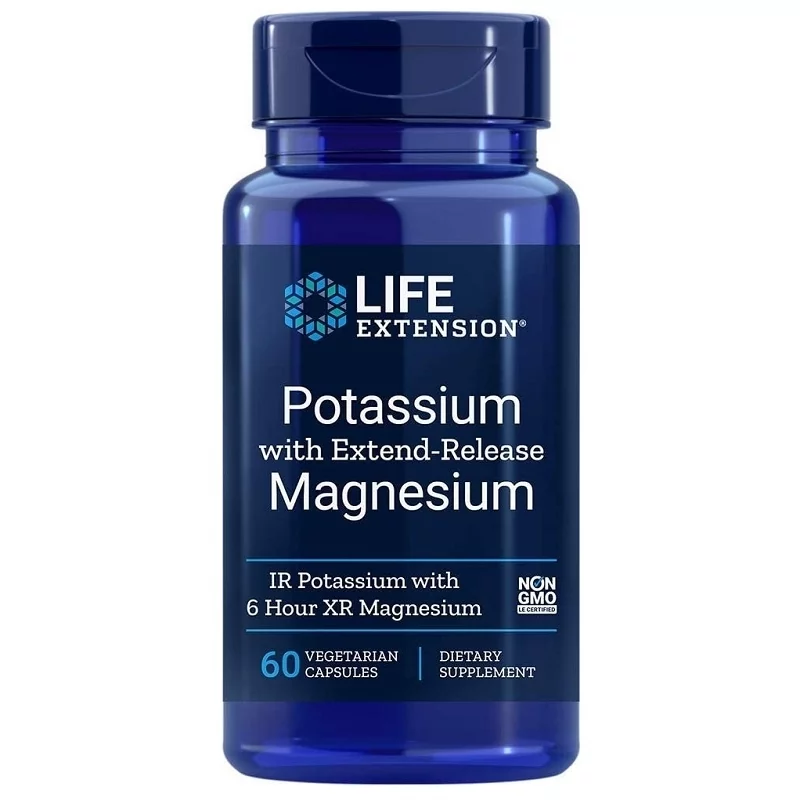 Life Extension Magnez + Potas 60vkaps - Biotechsklep.pl
