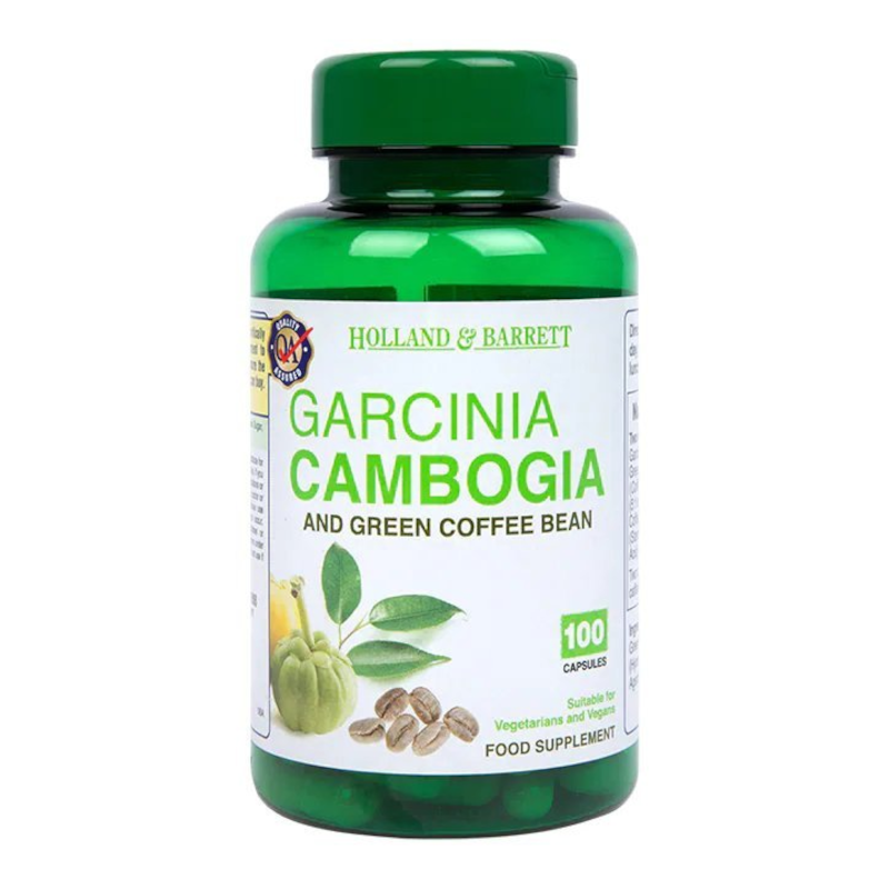 Holland & Barrett Garcinia & Green Coffee 100 kaps. - Zdrowa Energia