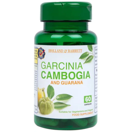 Holland & Barrett Garcinia Cambogia + Guarana - Kontrola Apetytu i Odchudzanie