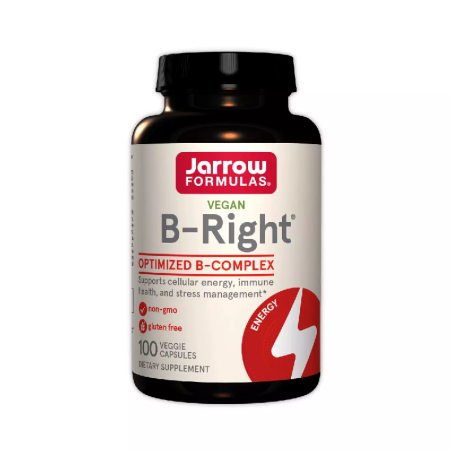 Jarrow Formulas B-Right 100 kaps - Kompleks Witamin B
