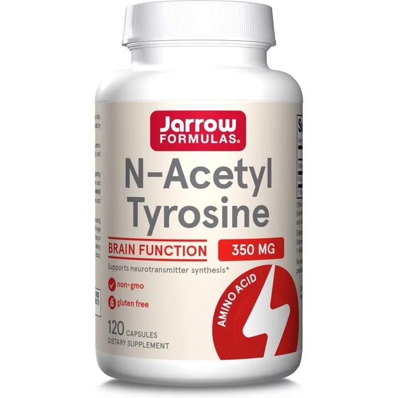 Jarrow Formulas N-Acetyl Tyrosine 350mg - Pamięć i Koncentracja