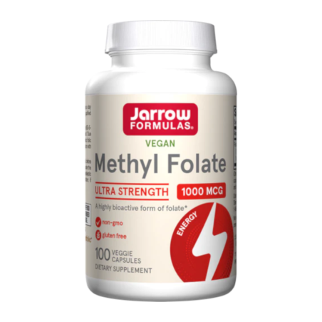 Jarrow Formulas Methyl Folate 1000 mcg - Aktywny Kwas Foliowy