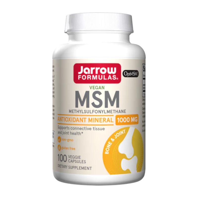 Jarrow Formulas MSM 1000mg 100vkaps - Siarka organiczna na stawy