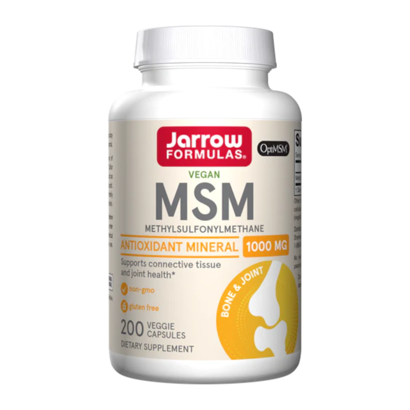 Jarrow Formulas MSM 1000mg 200vkaps - Siarka Organiczna na Stawy