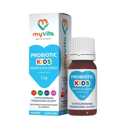 MyVita Probiotic Kids 7ml - Probiotyk dla dzieci na odporność