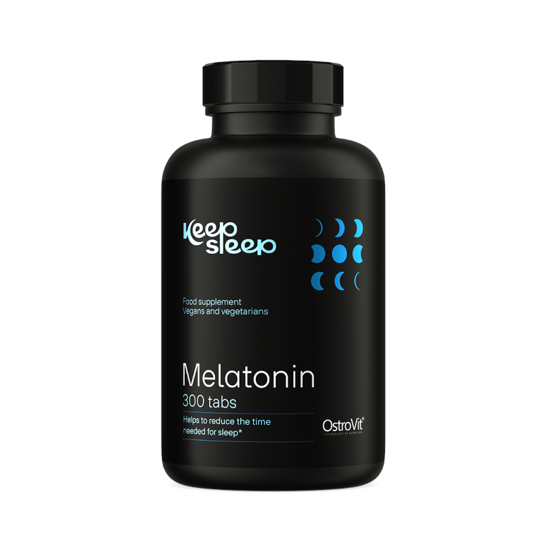 OstroVit Melatonina 300 tab - na sen i bezsenność