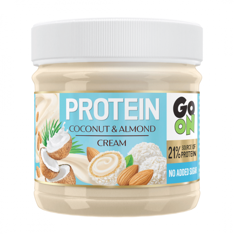 Go On Nutrition Protein Cream Coconut & Almond 180g - Zdrowy krem do smarowania