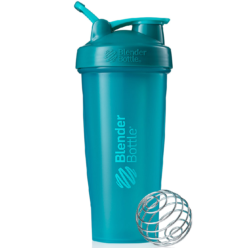 Blender Bottle Shaker 820ml Turkusowy - Biotechsklep.pl