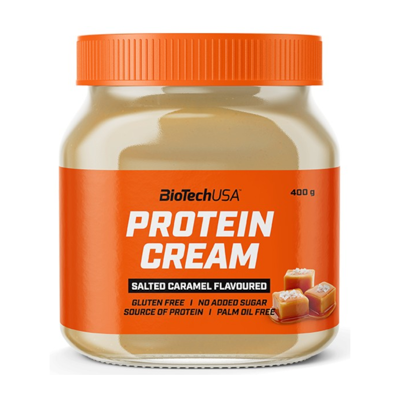 BioTechUSA Protein Cream Słony Karmel 400g - Krem Proteinowy