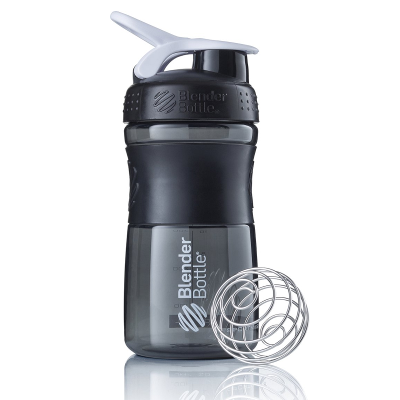 Blender Bottle Shaker 590ml Czarno-Biały | Biotechsklep.pl