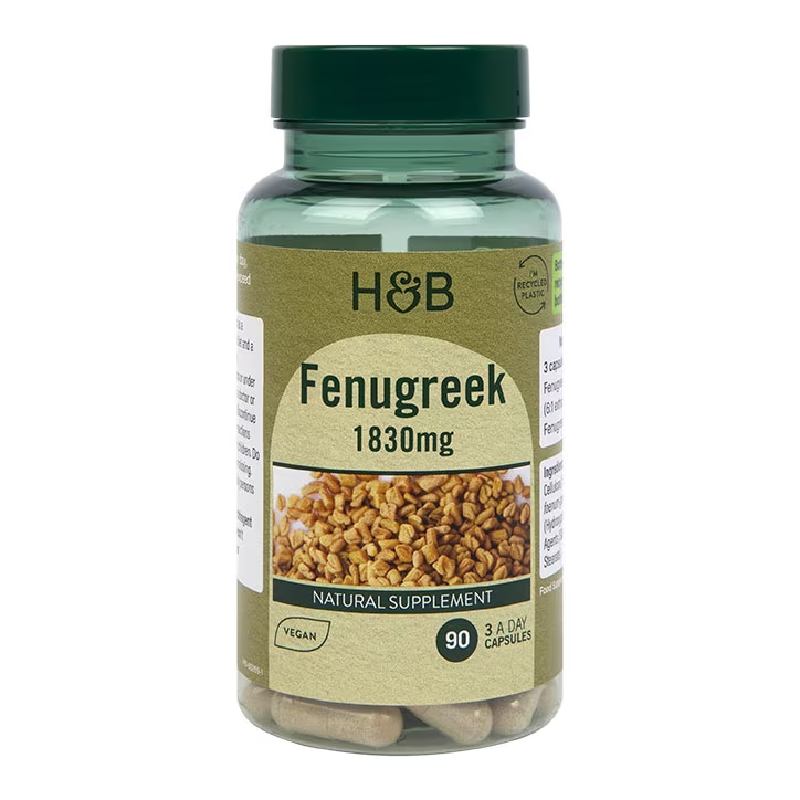 Holland & Barrett Fenugreek 1830mg - Booster Testosteronu