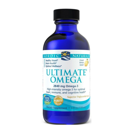 Nordic Naturals Ultimate Omega 2840mg Cytrynowy 237ml - Kwasy Omega-3
