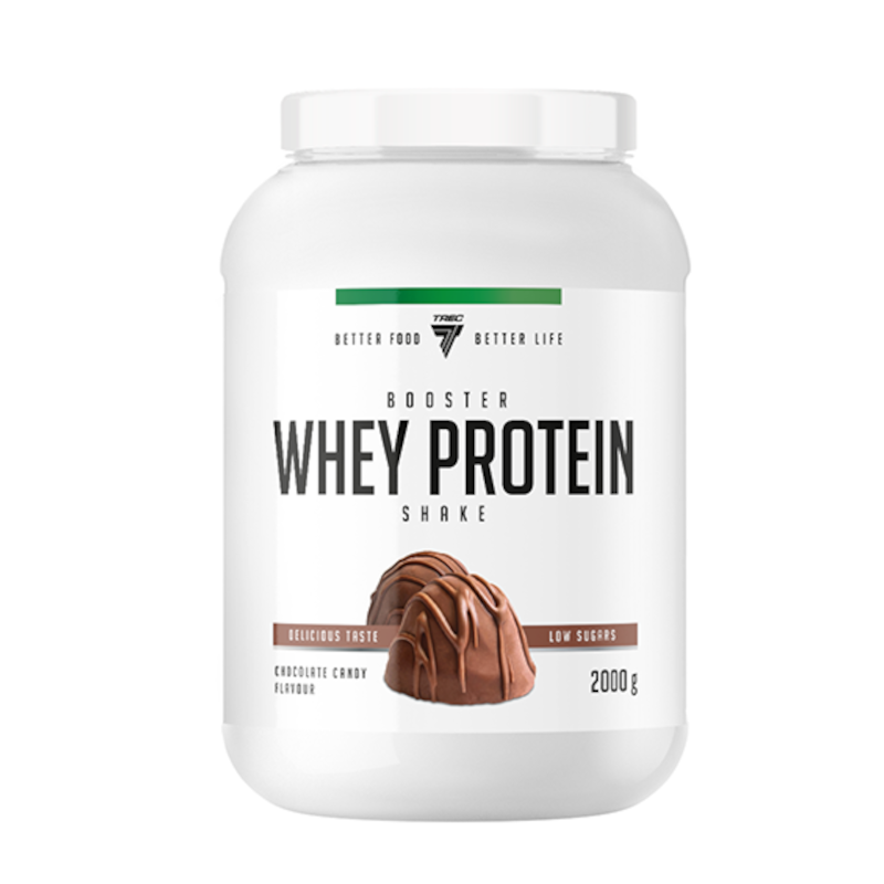 Trec Nutrition Booster Whey Protein 2000g - Koncentrat Białka Serwatkowego