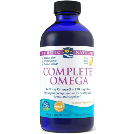 Nordic Naturals Complete Omega 3 Cytrynowy 237ml - Kwasy Omega 3 6 9