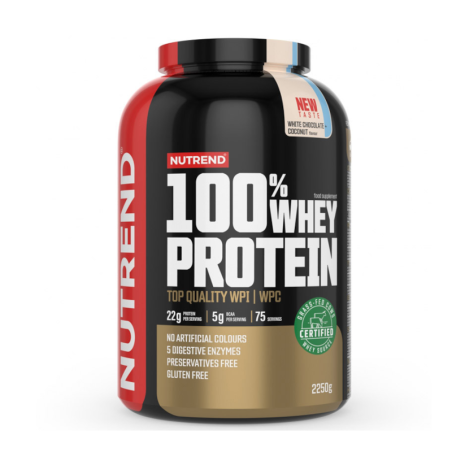 Nutrend 100% Whey Protein 2250g - Odżywka Białkowa