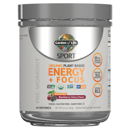 Garden of Life Energy + Focus Jeżyna-Wiśnia - Energia i Koncentracja