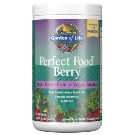 Garden of Life Perfect Food Berry 240g - Detoks i Antyoksydanty
