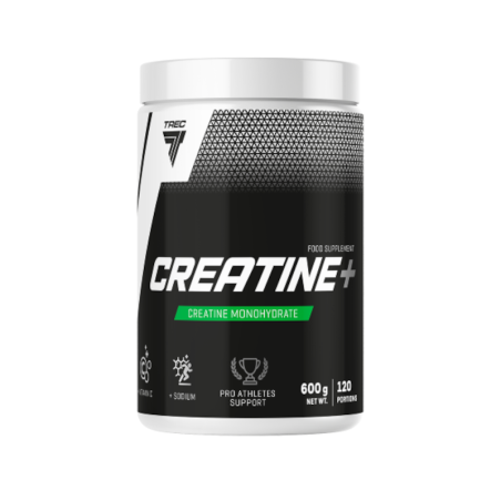 TREC Nutrition Creatine+ 600g - Monohydrat Kreatyny dla Siły i Masy