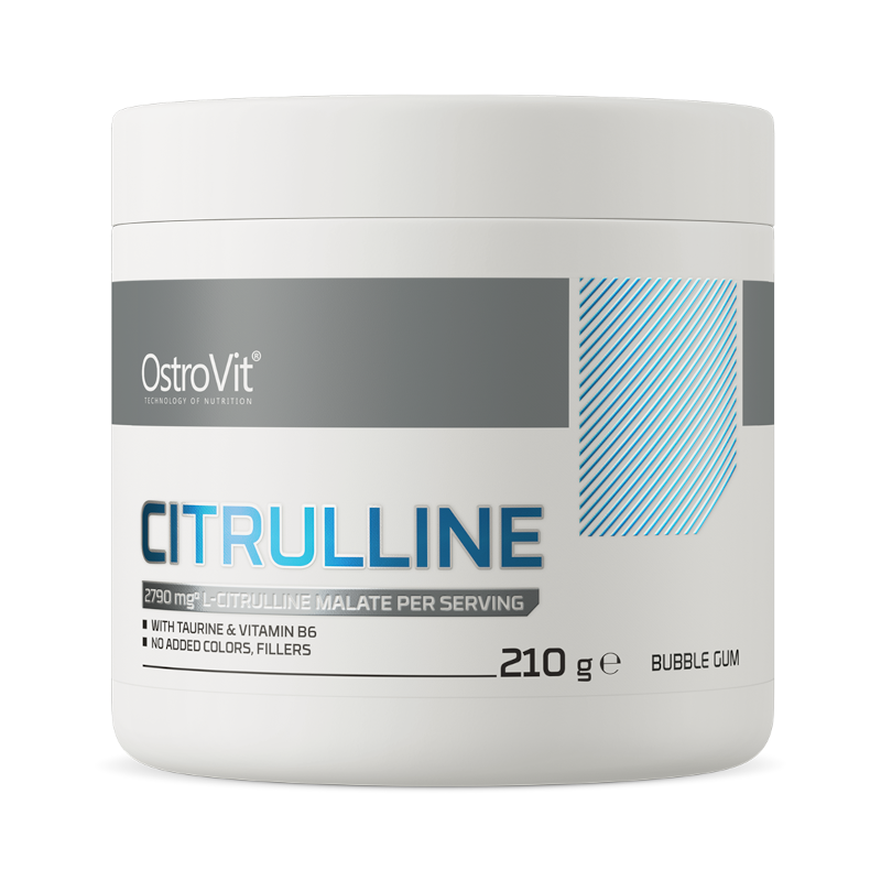 OstroVit Supreme Pure Citrulline 210g - Pompa Mięśniowa i Energia